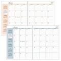 Stock Art Monthly Desk Planner (7"x10")